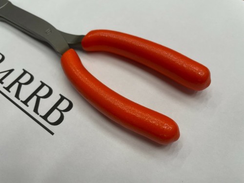 Snap-On Tools USA NEW ORANGE Soft Grip 7" Long Mini Diagonal Cutters 808CFO - Picture 7 of 9