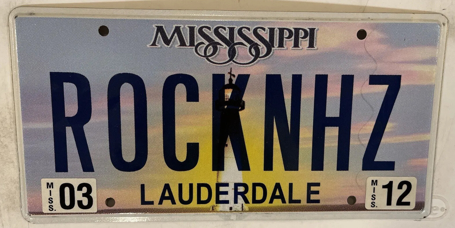 Vanity ROCKING HERTZ HORSES license plate Rock Roll Music Frequency ...