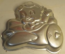 Warner Brothers Aluminum Wilton Vintage Porky Pig Cake Pan Tin 1983 Looney Tunes