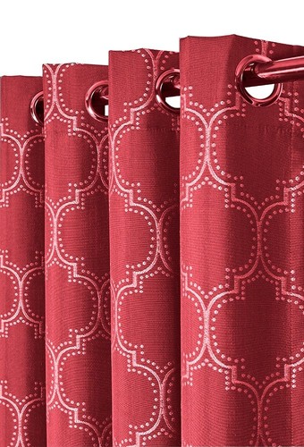 2X Alana 100% Blackout Window Curtain Panels Heat and Full Light Blocking Drapes - Picture 11 of 11