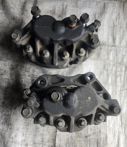92-00 LEXUS UZZ30L SC300 SC400 RWD FRONT LEFT & RIGHT BRAKE CALIPER SET OEM - Picture 4 of 6