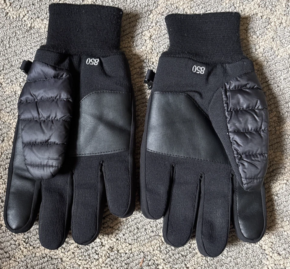 LL Bean 850 Downtek Black Med/Lg Gloves - Image 3 of 4