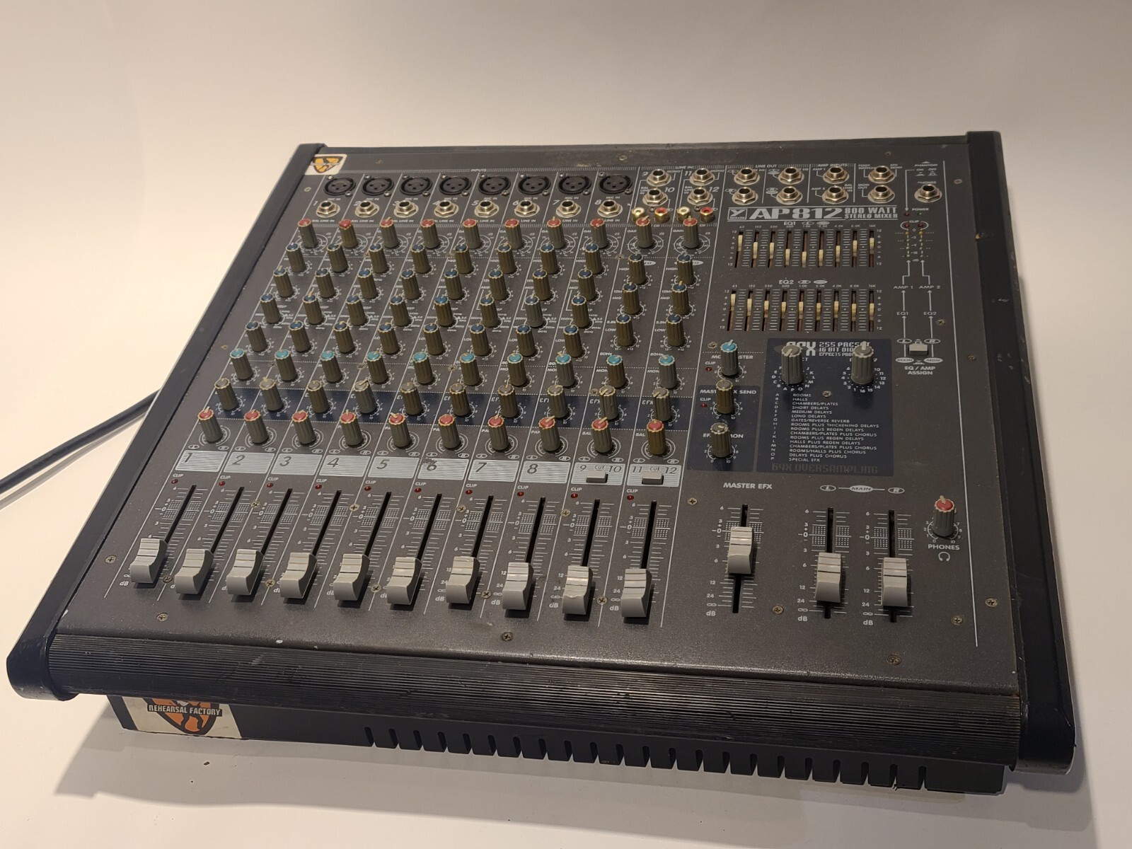 Yorkville AP 812 800 Watt 12 Channel Powered Mixer eBay