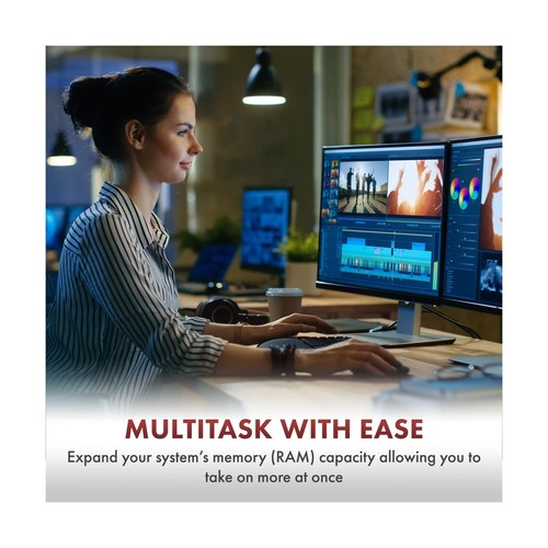 A-Tech 64GB (4x16GB) DDR4 2666 MHz UDIMM PC4-21300 (PC4-2666V) CL19 DIMM Non-... - Picture 4 of 8