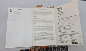Eternal Champions Sega CD CIB W. Reg Card.  Challenge From The Dark Side