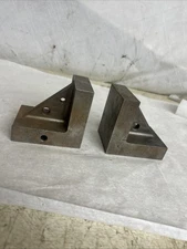 2.5”x3.5” Set Of 90 Degree Angle Blocks. Machinist Blocks Precision Ground 