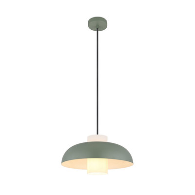 Globo Pendellampe Hängelampe Deckenlampe grün matt Metall Ø 38 cm E27 SIEHE TEXT