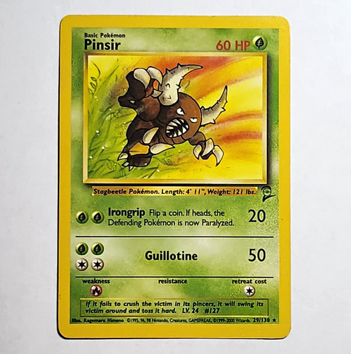 Pinsir (Base Set 2 29/130)  Unlimited 