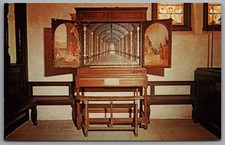 Norfolk VA St Lukes Organ Father Smith Music History c1959 Postcard