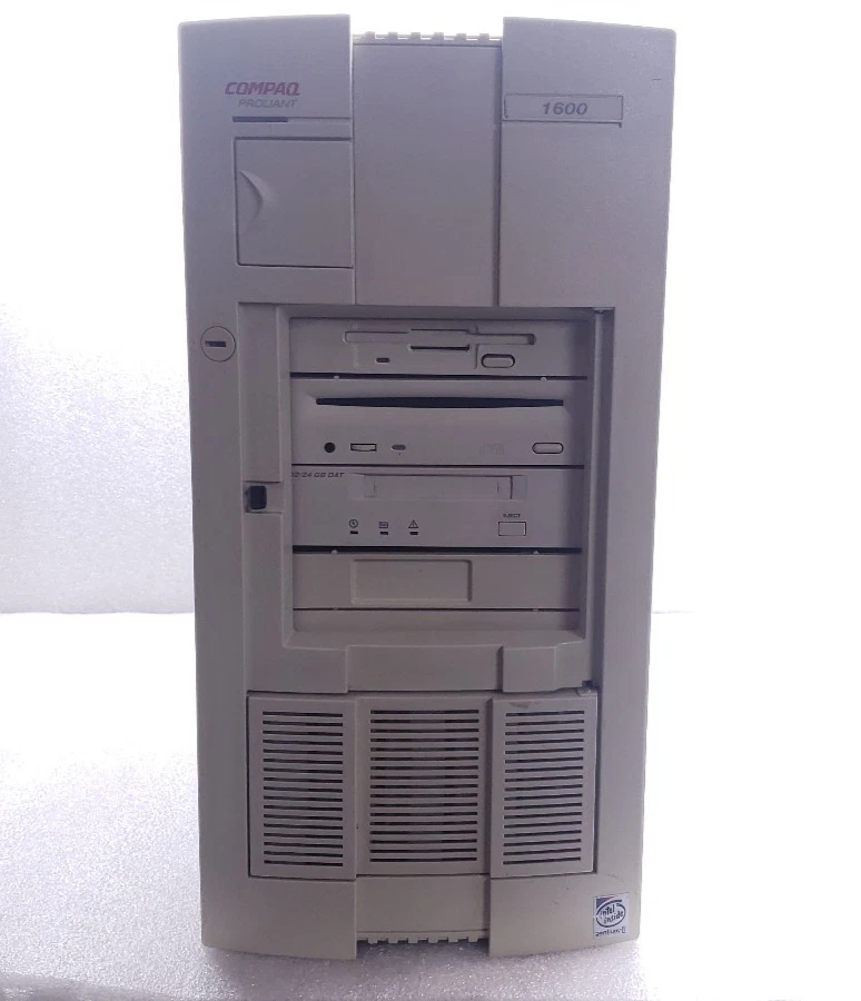 Compaq Proliant 1600 Vintage Tower W/ Pentium II- [No OS No HDD] #99 - Image 2 of 4