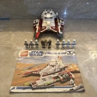 2008 Lego Star Wars 7679 Republic Fighter Tank Set Incomplete With Instructions