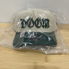 Bioworld, Marvel Universe Doom Embroidered Hat, Tan, Adjustable, NWT