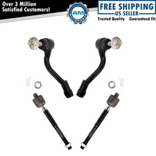 Front Tie Rod Set Fits 2015-2017 Hyundai Sonata