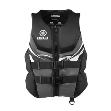 Yamaha New OEM Men's 22VNE Neoprene 2-Buckle PFD, 2X-Large, MAR-22VNE-BK-2X