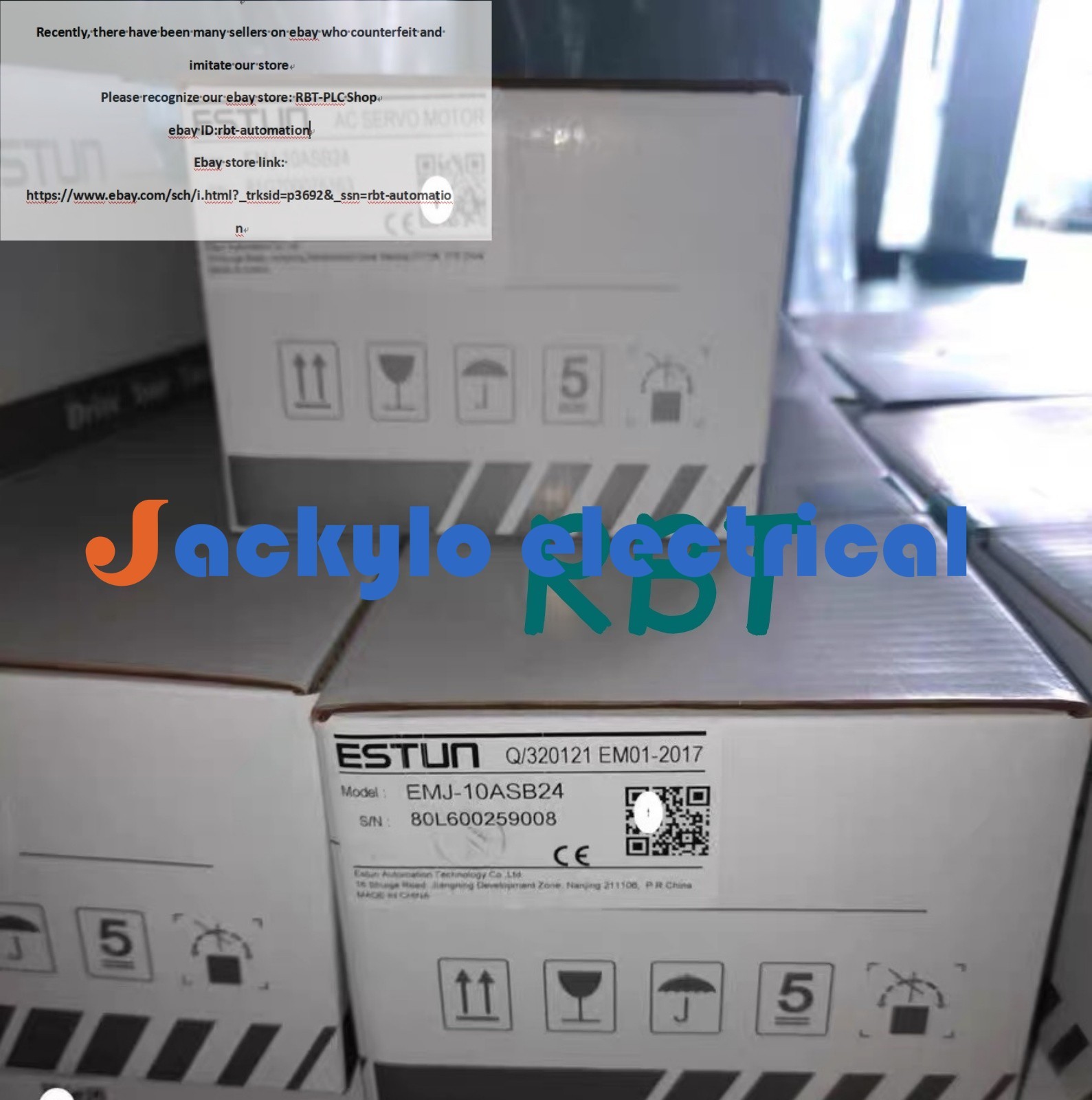 ESTUN EMJ-10ASB24 Servo Motor Brand new