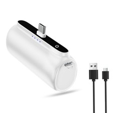 5500mAh USB-C Portable Power Bank Wireless External Battery Charger F Cell Phone