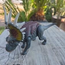 Jurassic World Dino Rivals Savage Strike Styracosaurus Mattel 2018 Rare used