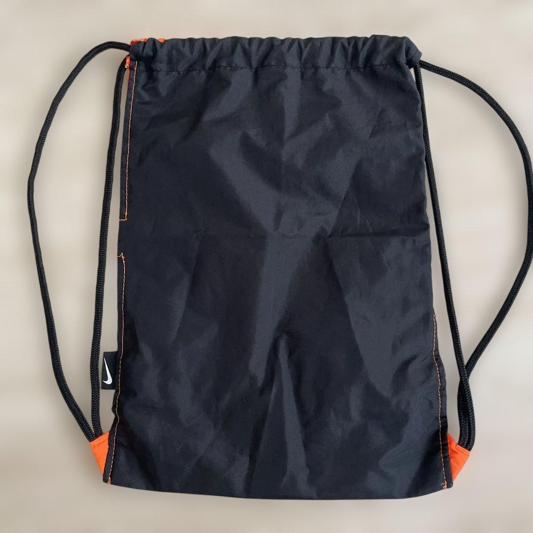 Nike Knapsack Backpack Drawstring Polyester Orang… - image 2