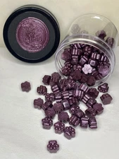 100 Count Paw Shaped Cosmic Nebula Sealing Wax Beads