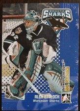 2009 - 2010 ITG Between The Pipes Alex Stalock AHL Rookies #AR-06 Hockey Card