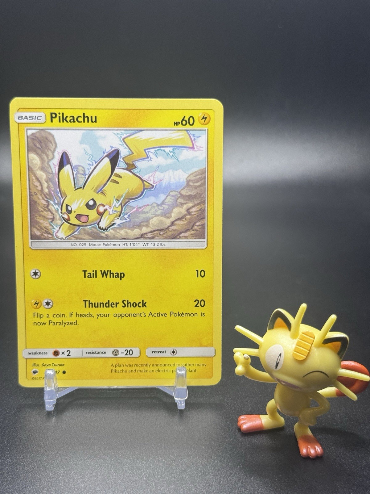Pikachu 40/147 Pokemon Sm-Burning Shadows Regular - LP