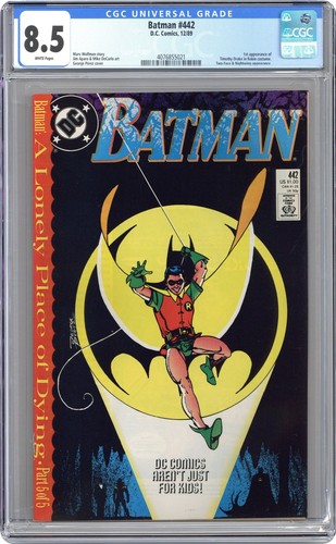 Batman #442D CGC 8.5 1989 4076855021 1st app. Tim Drake as Robin