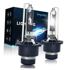 HID Xenon Headlight Bulbs 6000K Cool White 85126UB 66250 85126WX D2R