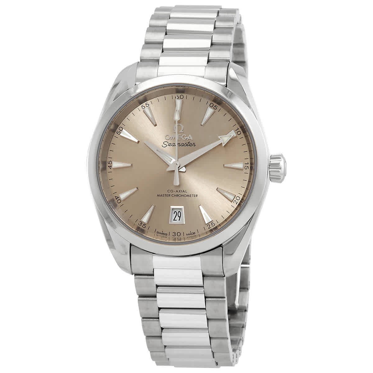 Omega Seamaster Aqua Terra Automatic Chronometer Sandstone Dial Unisex Watch