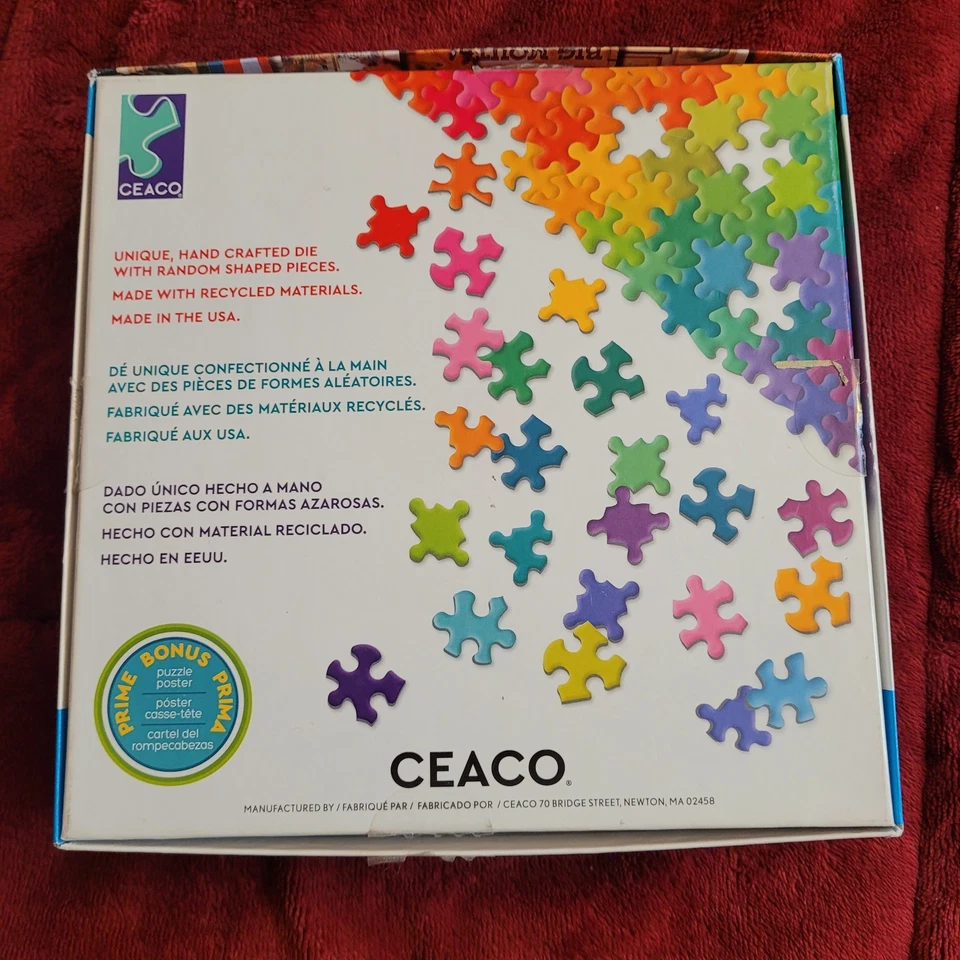 Ceaco Puzzle Rustic Lodge Series Fishing Hunting Cabin Life Brand - Image 2 of 2