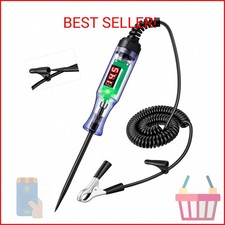 Automotive Test Light with 3-48V LED Digital Readout, Automotive Circuit Tester