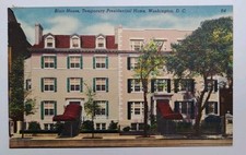 Postcard: Blair House, Temporary Presidential...