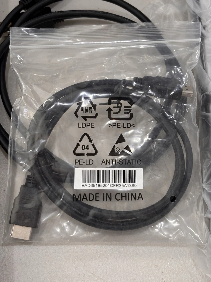 Replacement Genuine Stand for LG 27GL83A-B 27" Gaming Monitor Plus 2 Cords NEW - Image 4 of 4