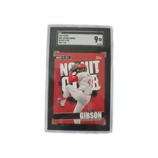 2022 Topps Series 2 - No-Hit Club Bob Gibson #NHC-20 Red #/10