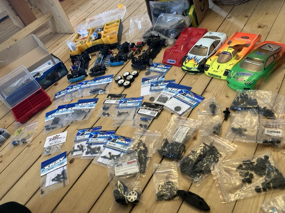 Xray M18 lipo pro, teile, reifen, Sammlung