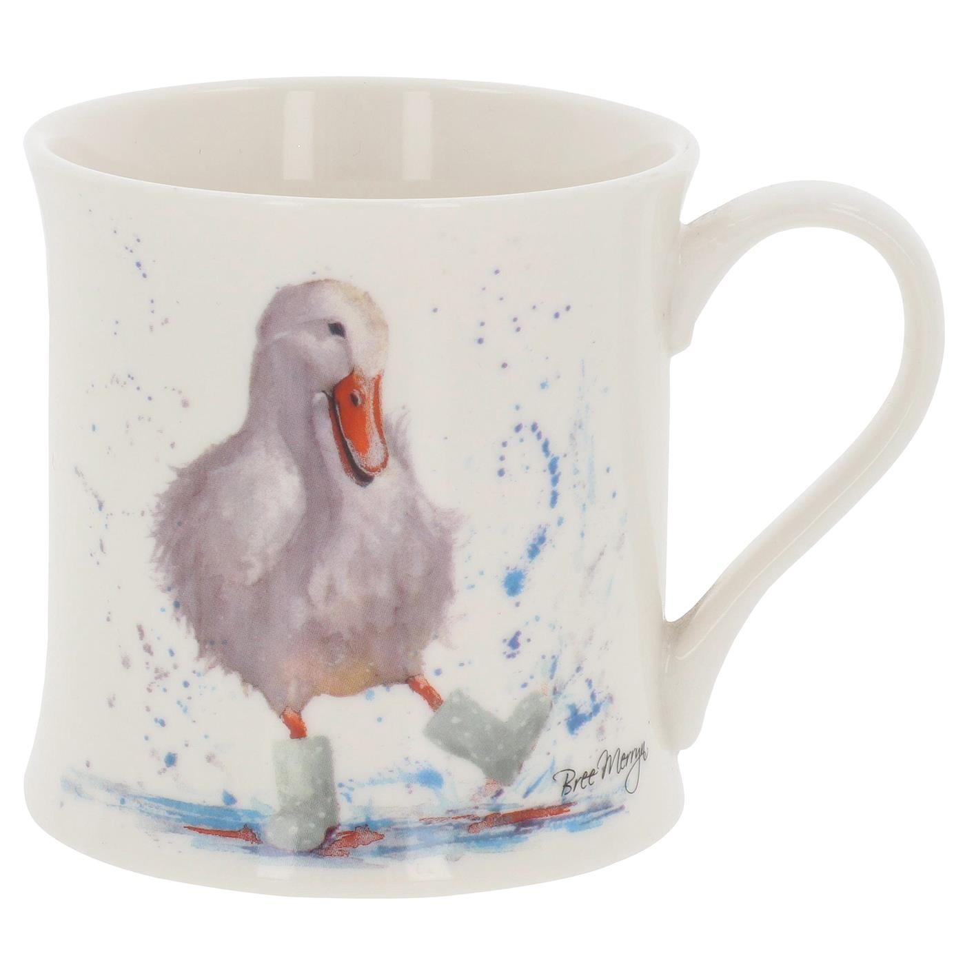 Bree Merryn Fine China Duck Mug with Loveable Character Design
