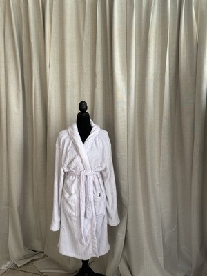 Spa Plush Bathrobe White Threshold L/Xl