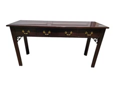 Ethan Allen Georgian Court Sofa Table Sideboard Buffet Credenza Console 225
