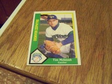TIM McINTOSH 1990 CMC  PRE ROOKIE  MINOR LEAGUE BASEBALL CARD #40. rookie card picture