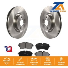 Front Disc Brake Rotors And Ceramic Pads Kit For Jaguar E-Pace K8T-104042