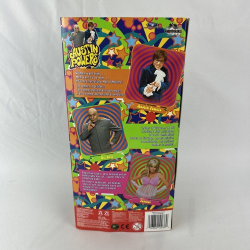 Vintage 1998 Austin Powers Fully Poseable Doll Trendmasters New In Box READ - Picture 4 of 9