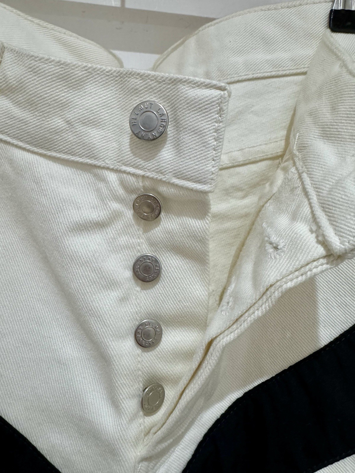 Rare! Men's Helmut Lang 2003 Runway Collection Scissor Jeans Pants Size 32 X 32 image 10