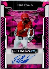 2025 Leaf Tre Phelps Optichrome Baseball Pink Auto /8