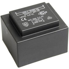 Gerth PT421201 PCB Transformer 1 x 230V 1 x 12V/AC 4.80VA 400mA