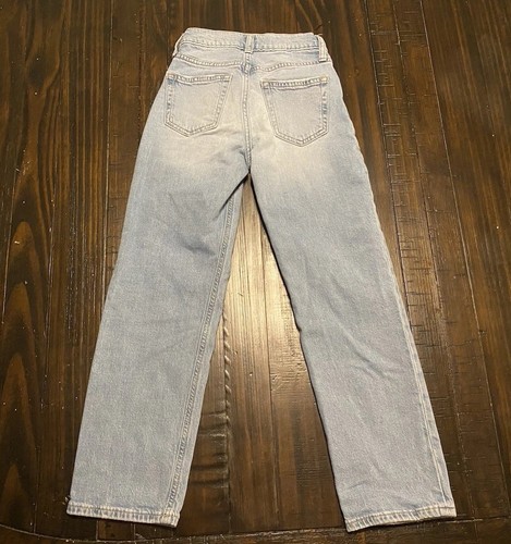 Bundle Of Girls GAP Jeans High Rise 90s Loose Size 8 Slim Lot of 2 - Picture 5 of 10