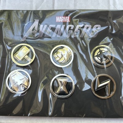 Marvel Avengers 2020 Video Game Collectable pin set Pinbacks