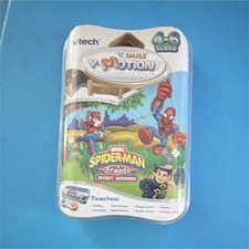 VTech Vsmile V-Motion Spider-Man Friends Game Cartridge Reading Ages 4-6