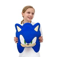 Offiziell Lizenzierte Sonic The Hedgehog-Kissenfigur | Sonic-Blaues Kissen In