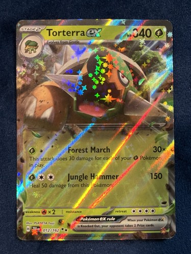 Pokémon TCG Torterra EX 12/162 Temporal Forces Double Rare Near Mint/Mint