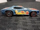 Hot Wheels Redline Tom Mcewen Mongoose II Ice Blue U.S. 1969 Redlines