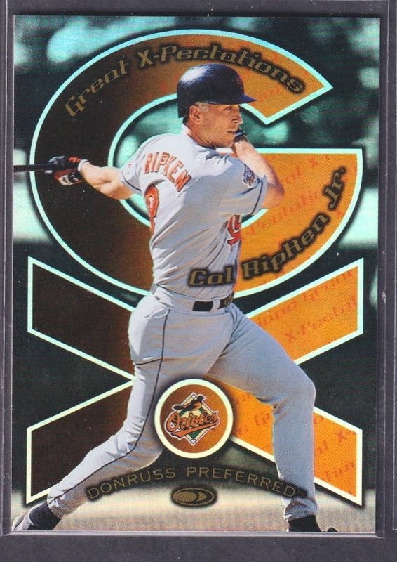 1998 Donruss Preferred  CAL RIPKEN JR /  TATIS  Great Expectations 2886/3000